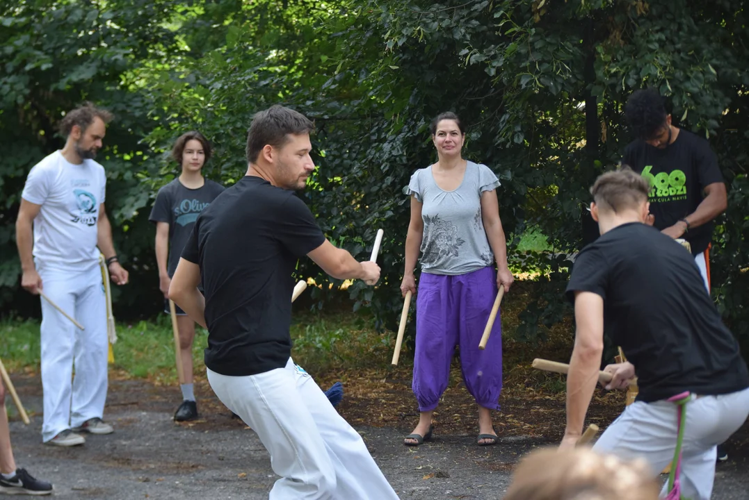 Capoeira w parku Baden-Powella