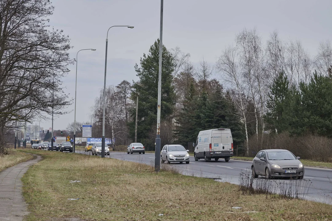 Remont ulicy Maratońskiej w Łodzi