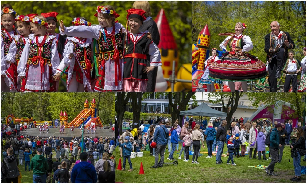 Patriotycznie i rodzinnie w parku Traugutta. Tak kutnianie świętują 3 Maja! [ZDJĘCIA] - Zdjęcie główne