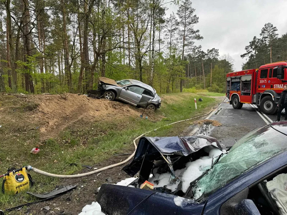 Wypadek niedaleko Płocka