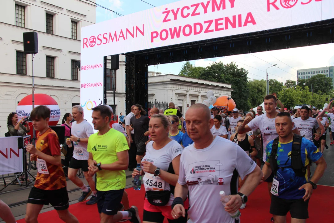 21. Bieg Ulicą Piotrkowską Rossmann Run w Łodzi