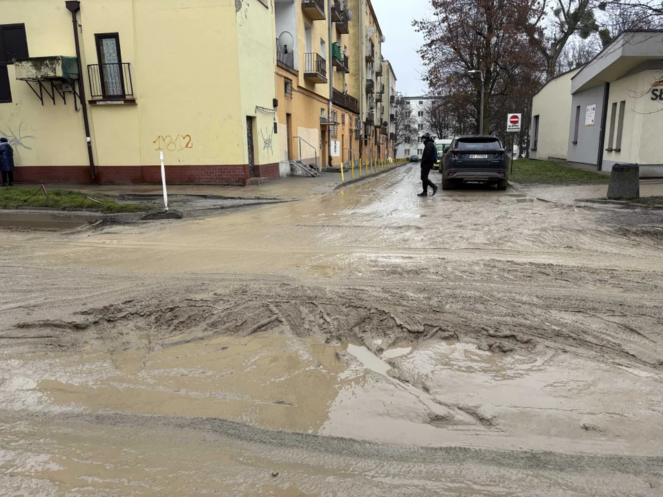 Remont ulicy Boya-Żeleńskiego w Łodzi