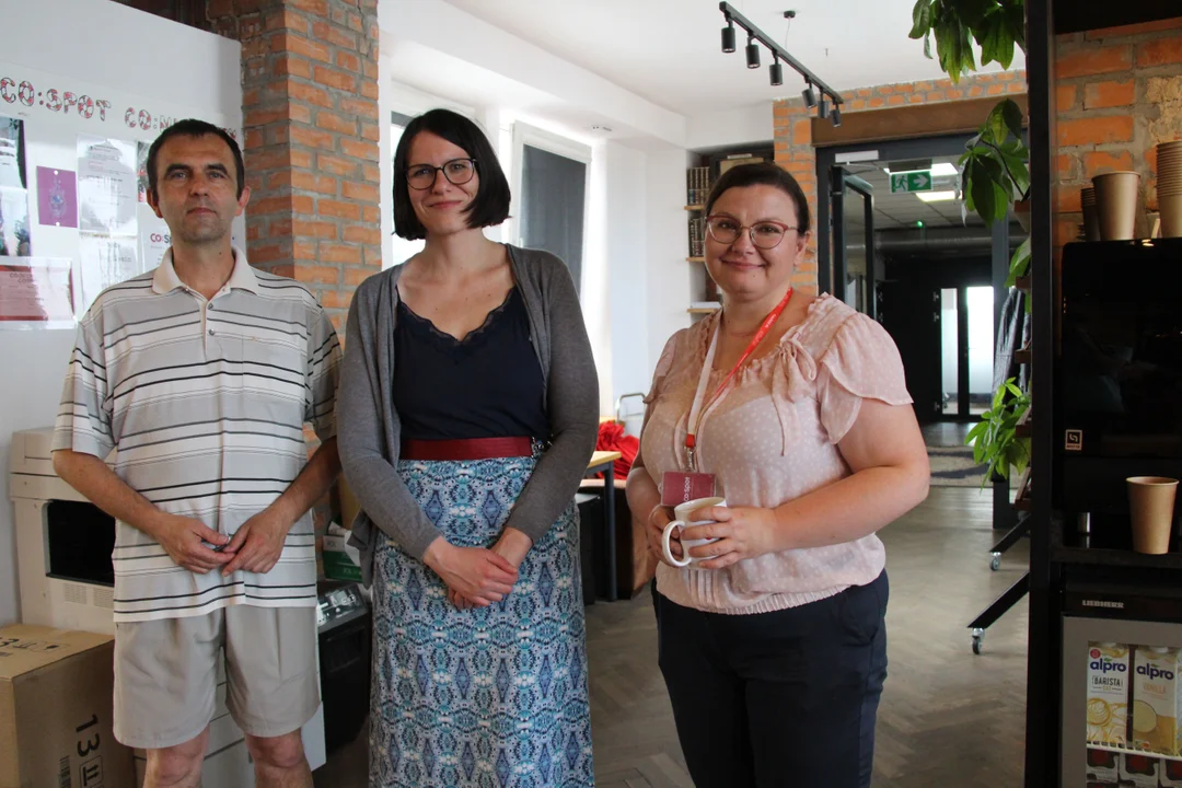Uczestnicy Erasmus+ w redakcji TuLodz.pl
