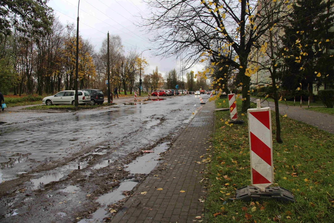 Ruszył remont ul. Inowrocławskiej w Łodzi