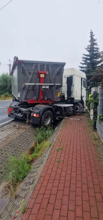 Wypadek w Popłacinie