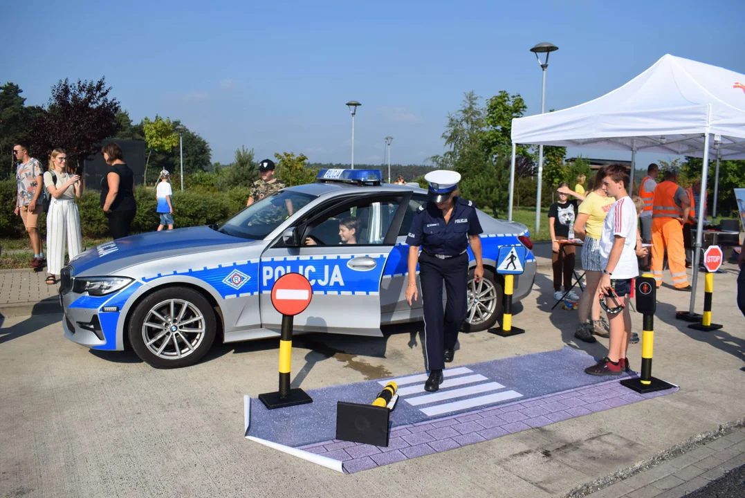 Kontrola pojazdów i atrakcje dla dzieci przy autostradzie A1