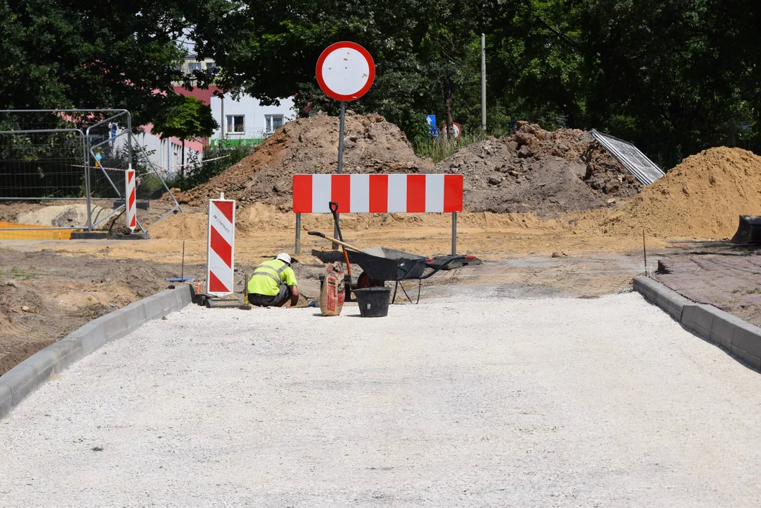 Remont ulicy Żytniej w Zgierzu