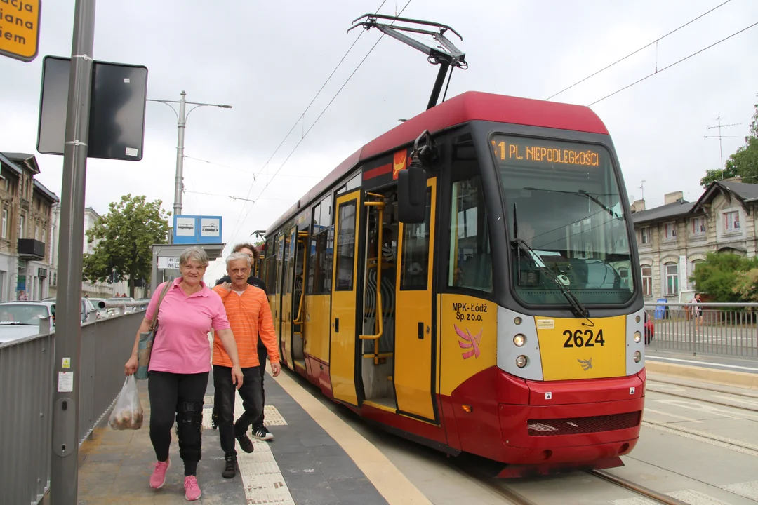 Tramwaj z Łodzi do Pabianic