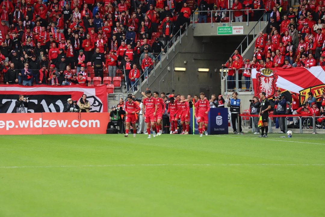 Mecz Widzew - Raków Częstochowa