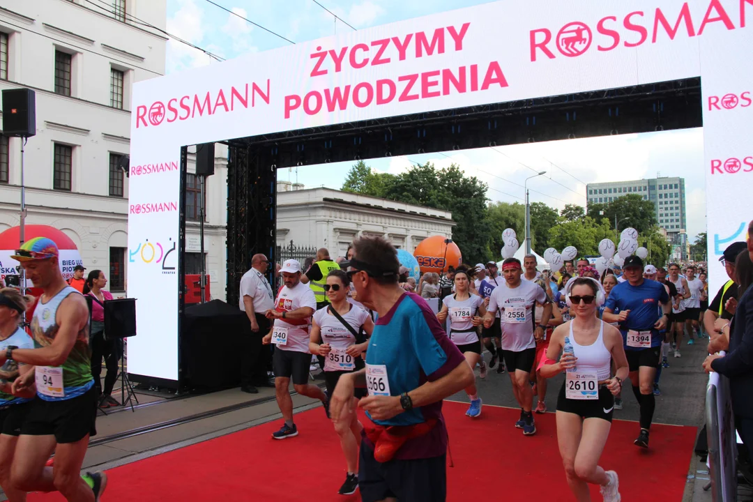 21. Bieg Ulicą Piotrkowską Rossmann Run w Łodzi