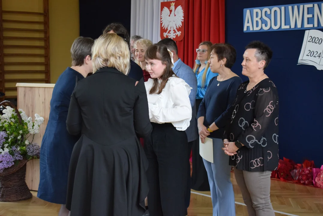 Zakończenie roku maturzystów I LO im. Staszica w Zgierzu