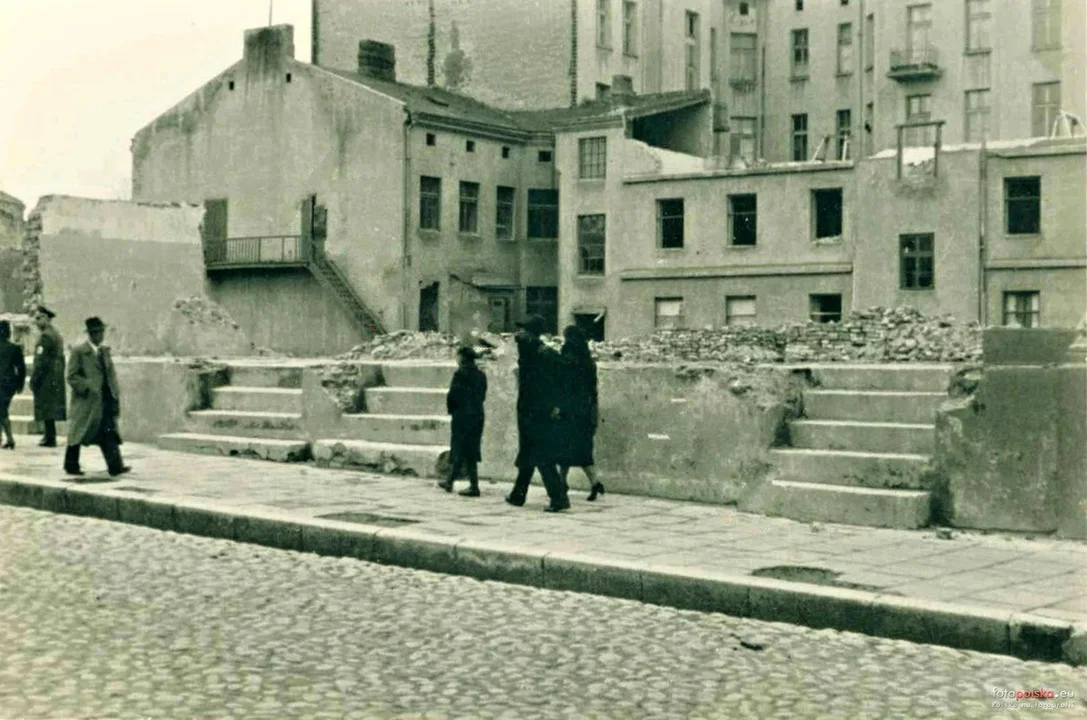 Stary Zgierz na fotografii