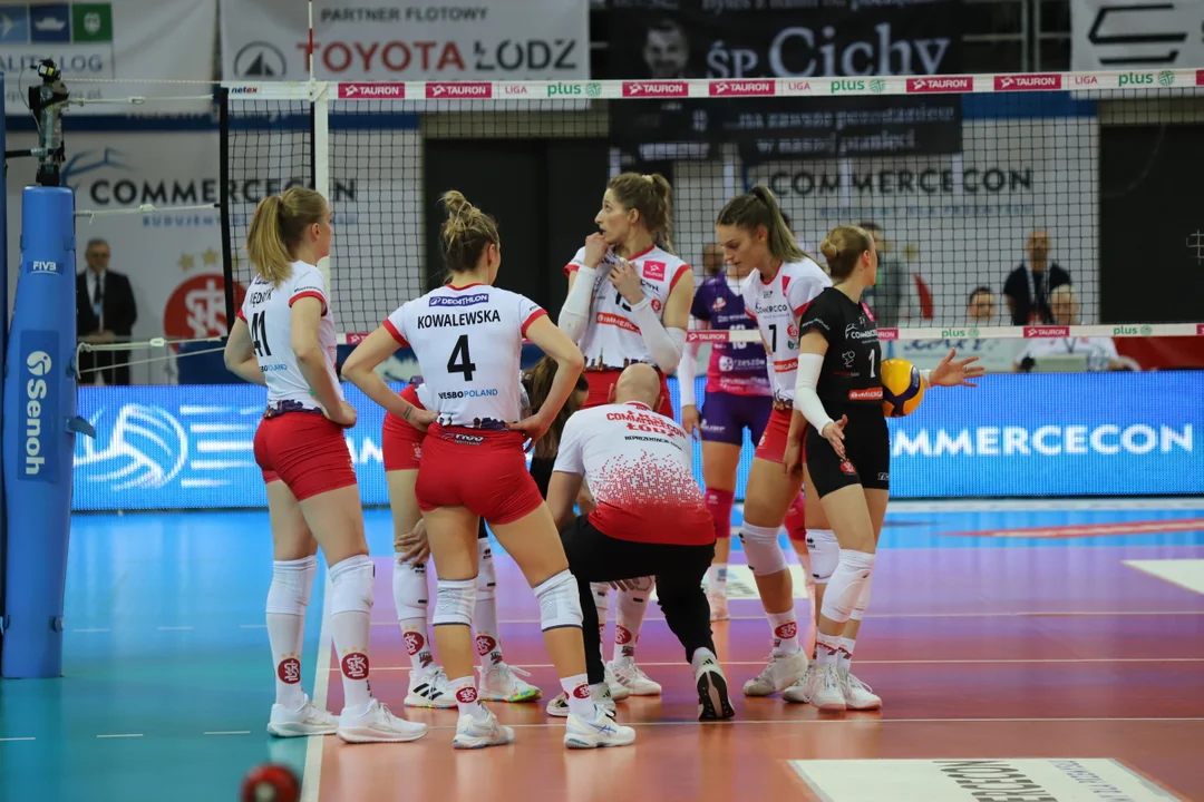 Tauron Liga: ŁKS Commercecon Łódź - DevelopRes Rzeszów