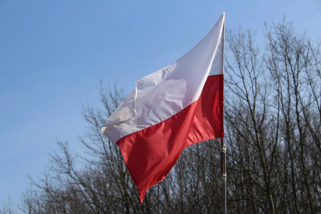 Protest rolników w Łodzi - skrzyżowanie Aleksandrowska/Szczecińska