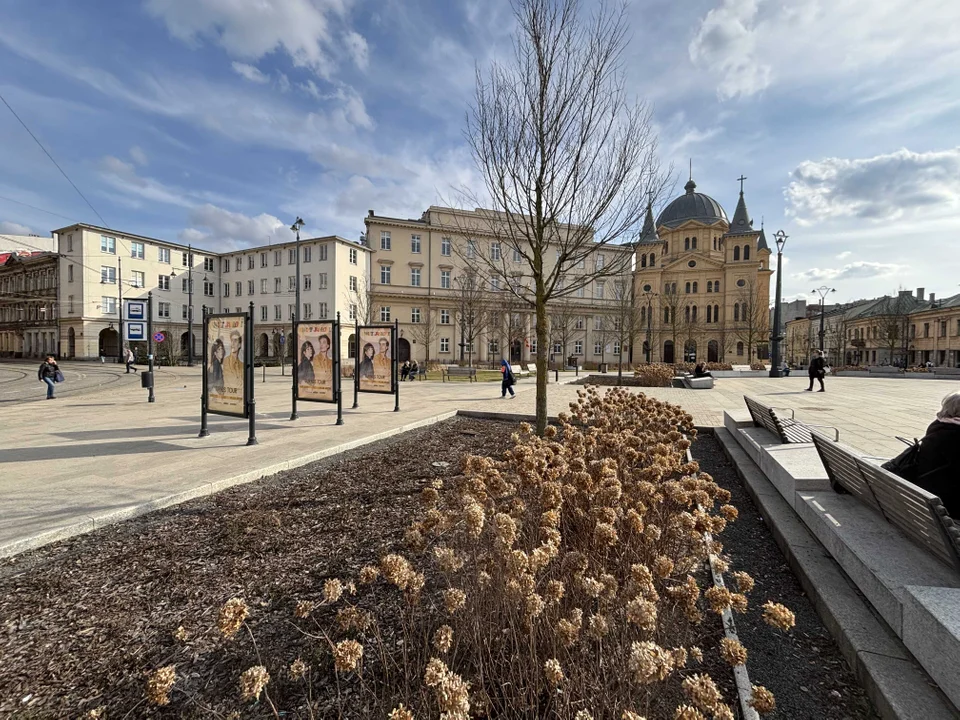 Tak zmienił się plac Wolności w Łodzi