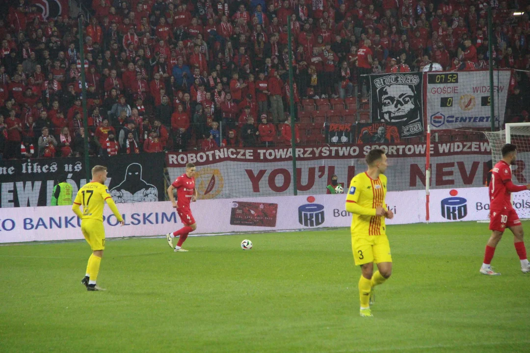 Mecz Widzew Łódź kontra Korona Kielce - 4.10.2024 r.