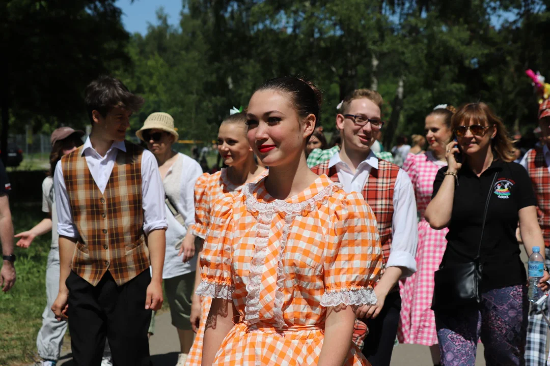 Piknik rodzinny z okazji dnia dziecka na Młynku w Łodzi