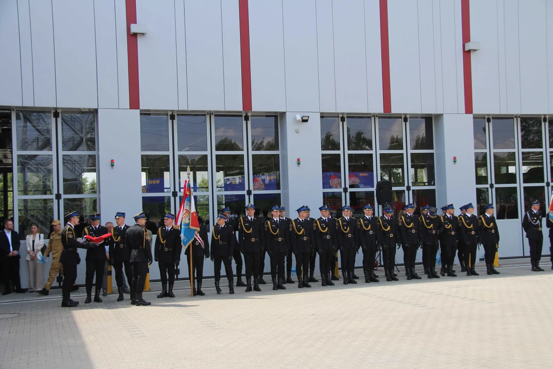 Nowa strażnica przy ul. Przybyszewskiego w Łodzi