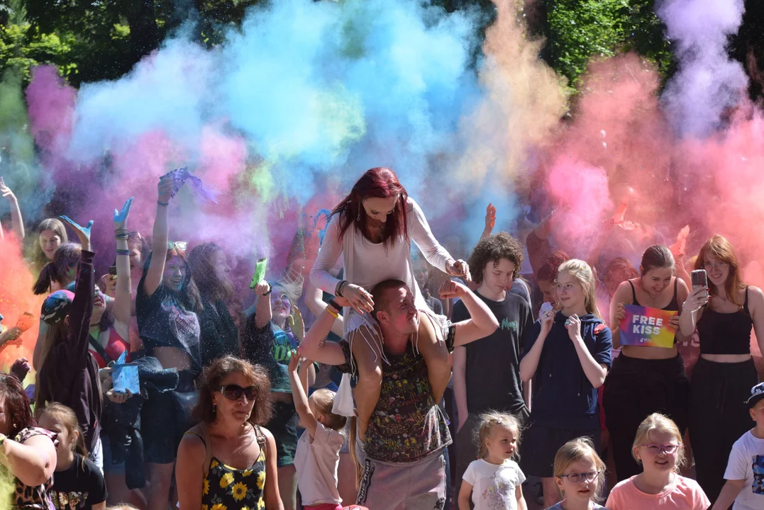 Festiwal baniek mydlanych i kolorów w Parku Miejskim w Zgierzu