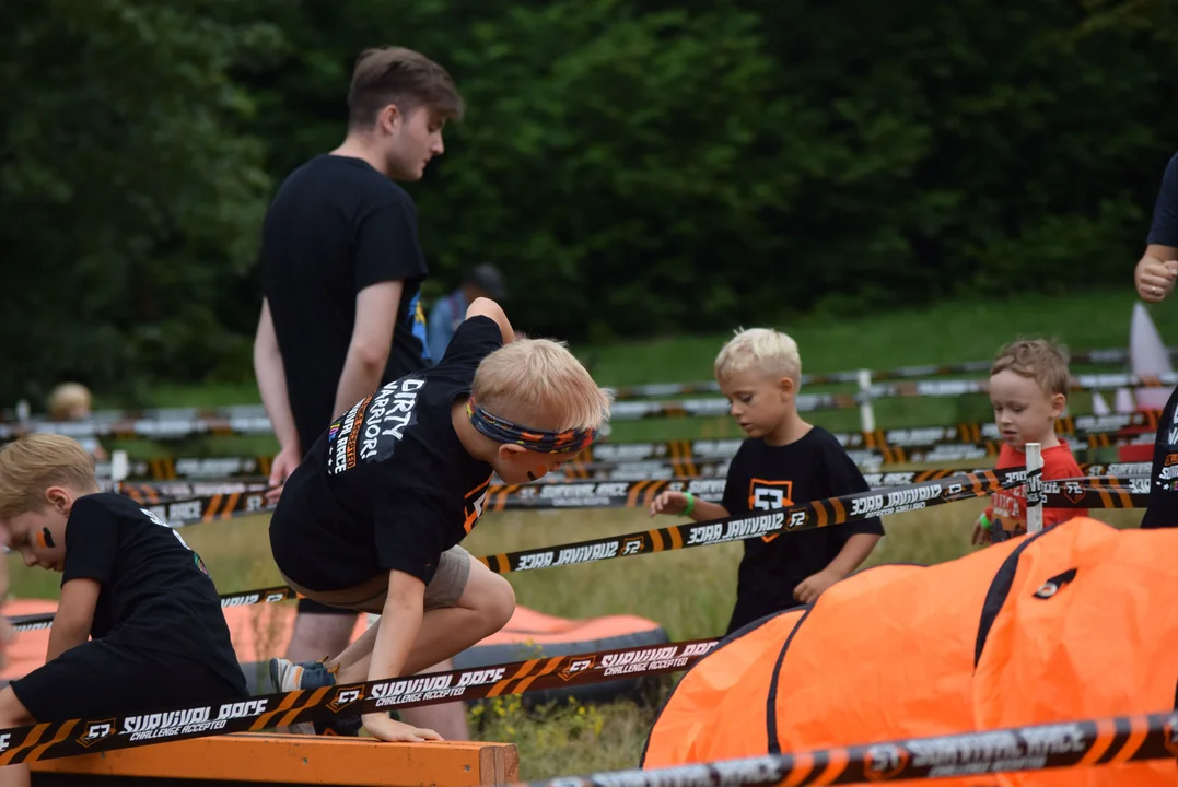 Survival Race Kids Łódź  w Parku Julianowskim