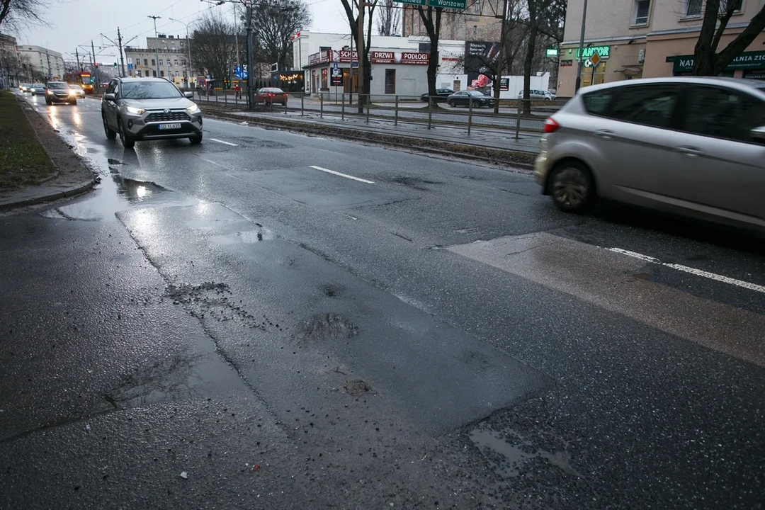 Łódź. Zaczyna się remont Zachodniej. Będą korki