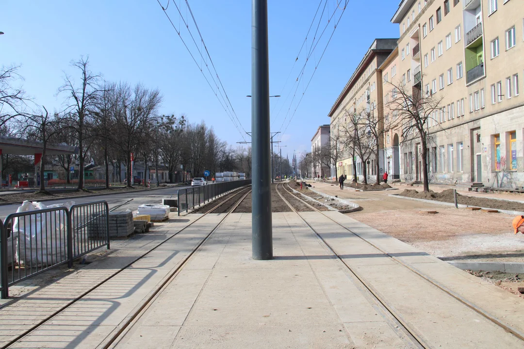 Tramwaje MPK Łódź wracają na Wojska Polskiego