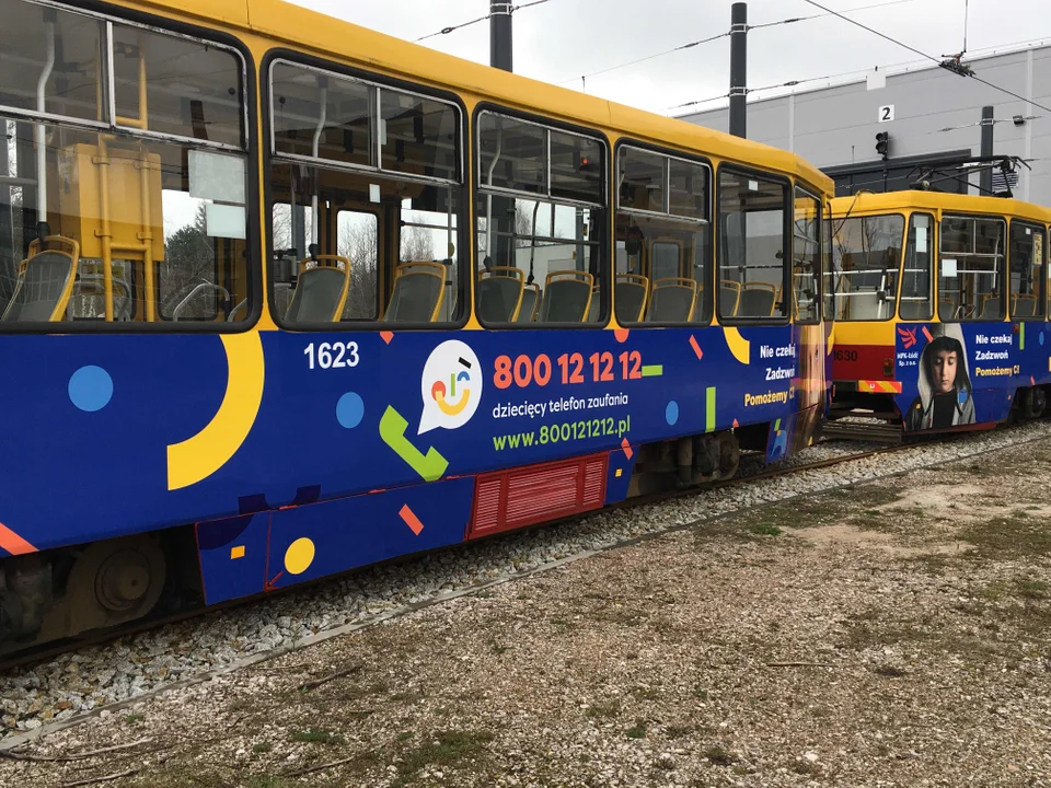 Ten numer, ratuje dzieciom życie. Na ulice Łodzi wyjedzie wyjątkowy tramwaj