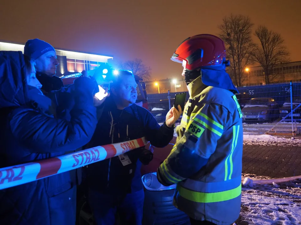 Pożar stróżówki na Górnej. Nie żyje jedna osoba