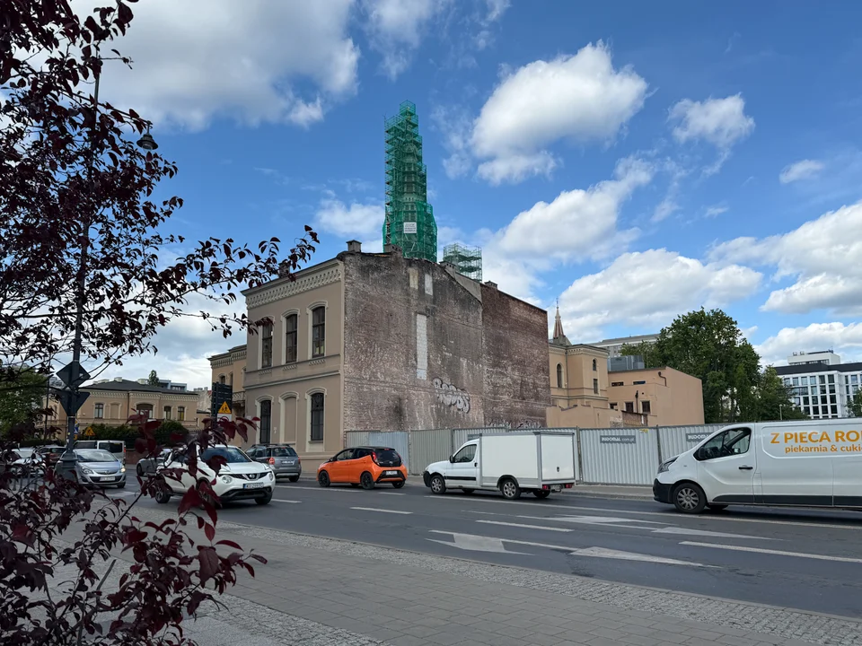 Rozebrano kamienicę przy ul. Sienkiewicza 62
