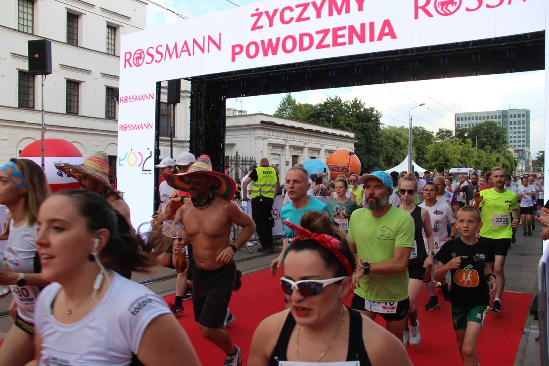 21. Bieg Ulicą Piotrkowską Rossmann Run w Łodzi