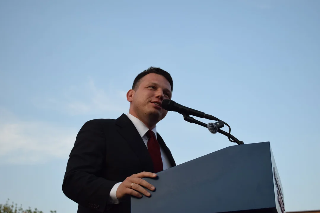 Sławomir Mentzen w Łodzi