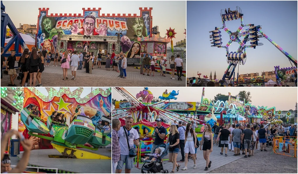 Weekend pod znakiem mocnych wrażeń. Lunapark przyciąga tłumy [ZDJĘCIA] - Zdjęcie główne