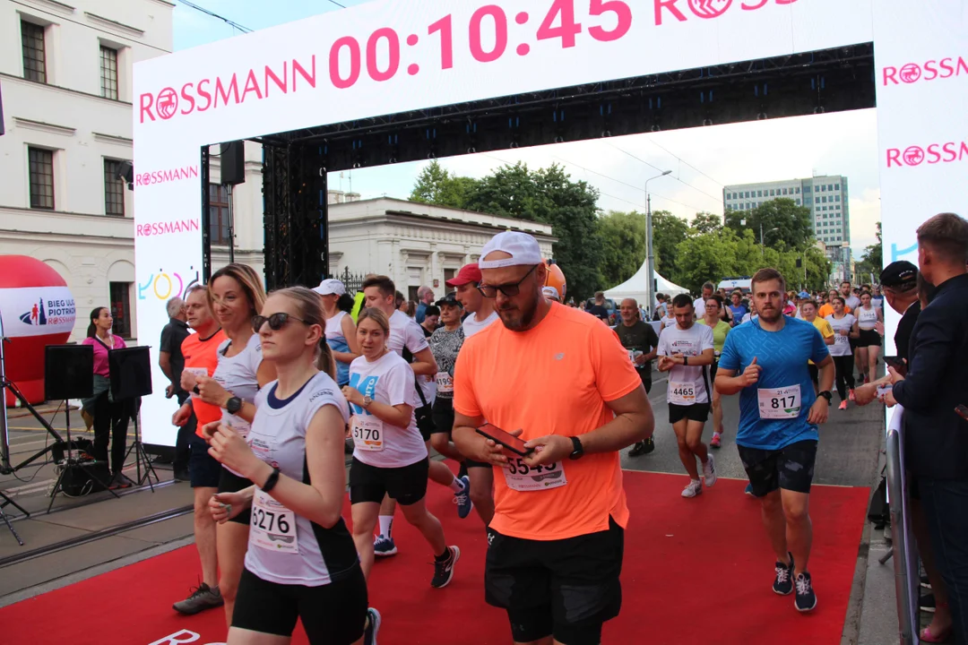 21. Bieg Ulicą Piotrkowską Rossmann Run w Łodzi