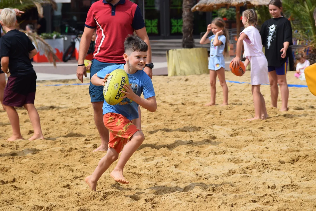 Beach Side Rugby w Manufakturze - atrakcje