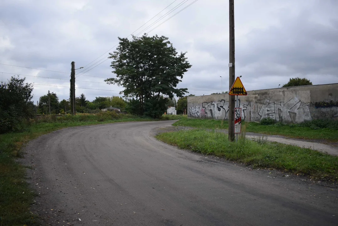 Ulice dojazdowe do stacji Zgierz Rudunki