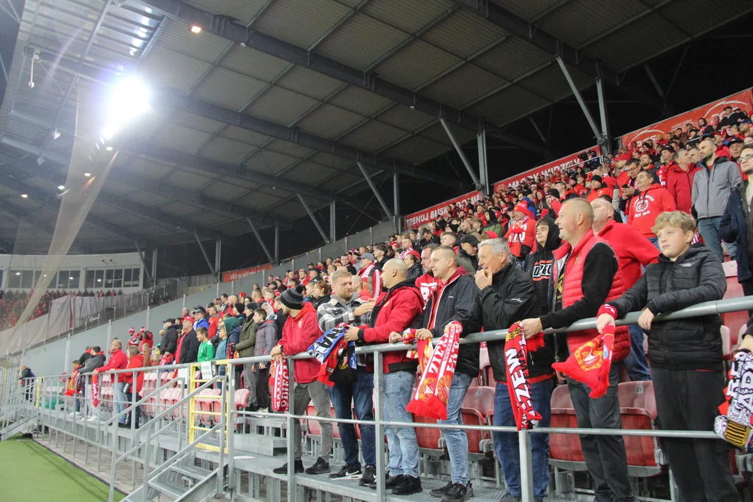 Mecz Widzew Łódź kontra Korona Kielce - 4.10.2024 r.