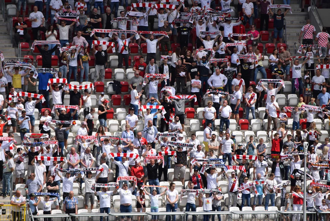 Piłkarskie starcie ŁKS Łódź z Resovią - Stadion Króla 21.05.2023