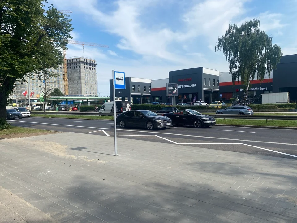 Nowy przystanek autobusowy na al. Grunwaldzkiej