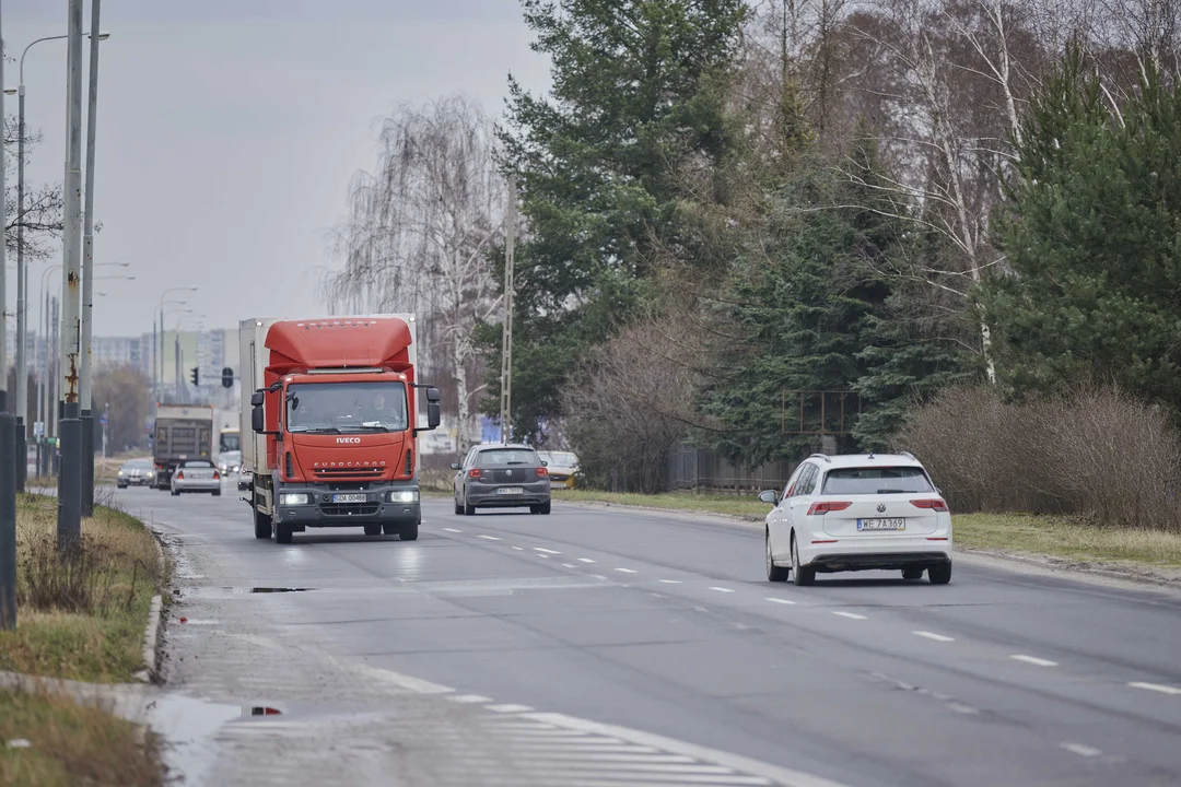 Remont ulicy Maratońskiej w Łodzi