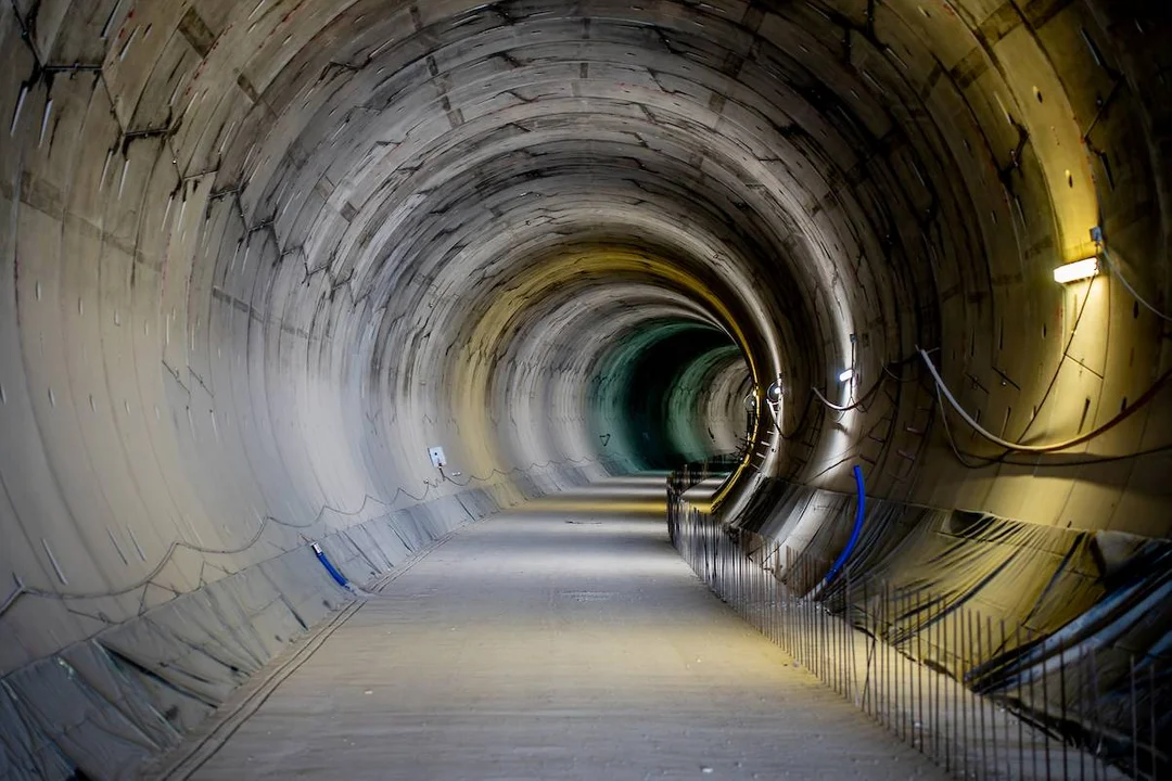 Tunel średnicowy w Łodzi – przystanek Koziny
