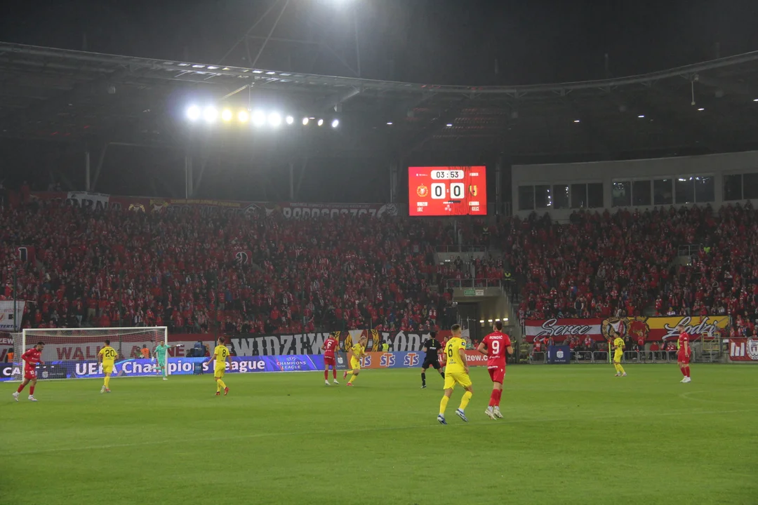 Mecz Widzew Łódź kontra Korona Kielce - 4.10.2024 r.