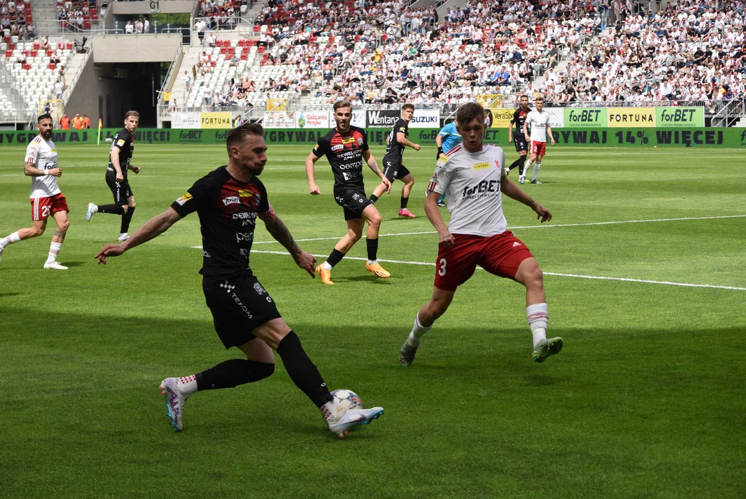 Piłkarskie starcie ŁKS Łódź z Resovią - Stadion Króla 21.05.2023