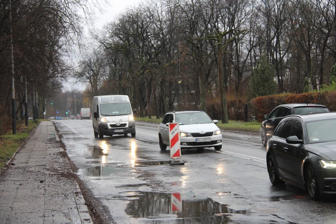 Ulica Krakowska w Łodzi po przebudowie