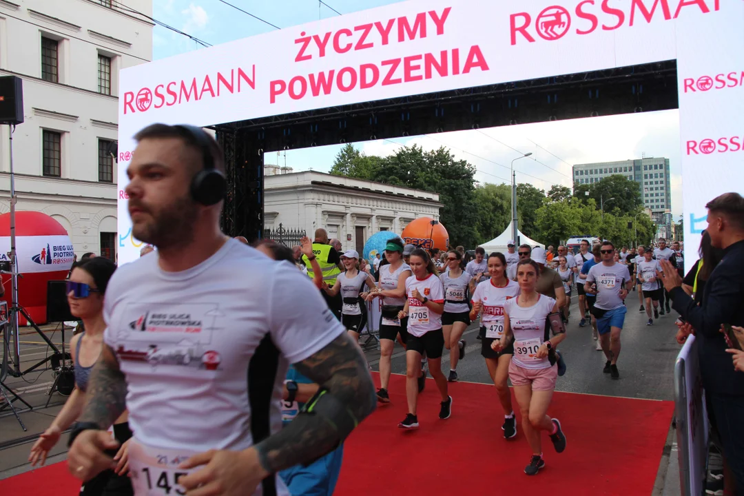 21. Bieg Ulicą Piotrkowską Rossmann Run w Łodzi