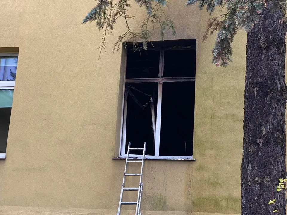 W pożarze szpitala przy ul. Okólnej zginęła jedna osoba