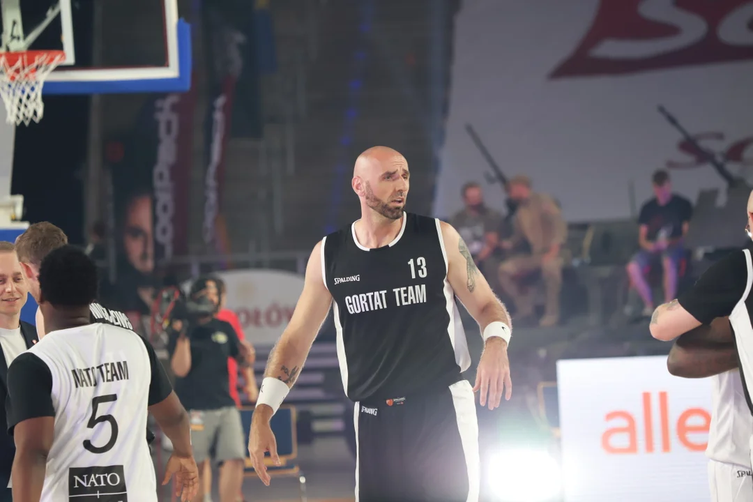 Mecz charytatywny: Gortat Team vs. Żołnierze NATO