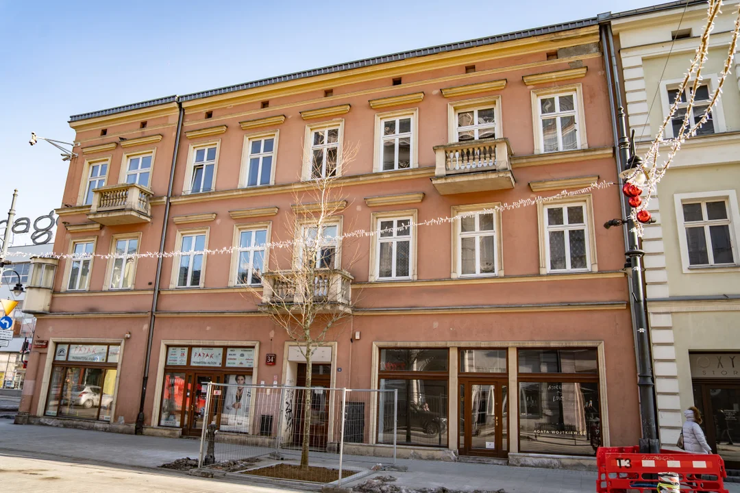 Remont kamienicy przy Piotrkowskiej 34