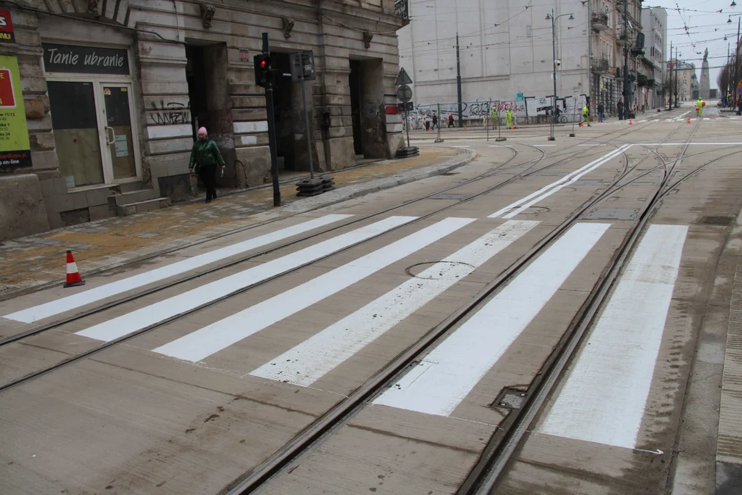 Tramwaje i autobusy MPK Łódź powróciły na Legionów