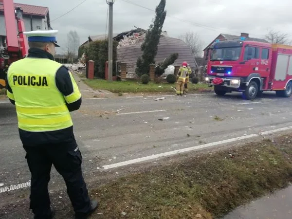 Wybuch gazu w Łódzkiem