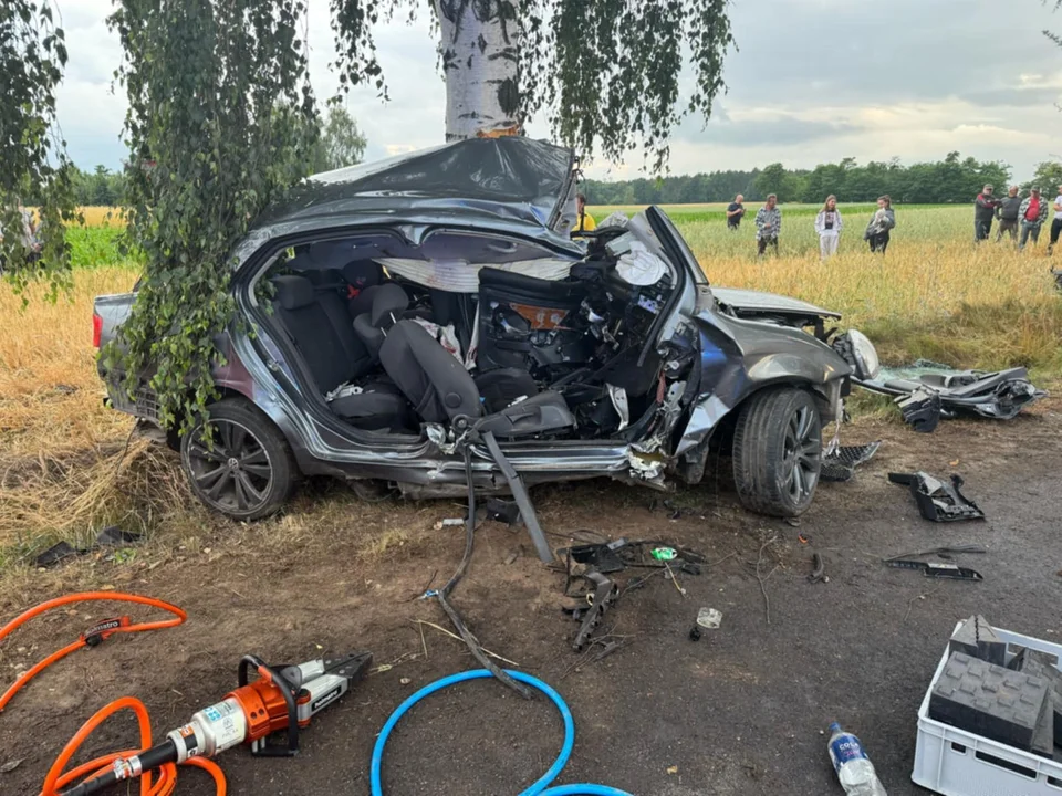 Śmiertelny wypadek pod Sieradzem